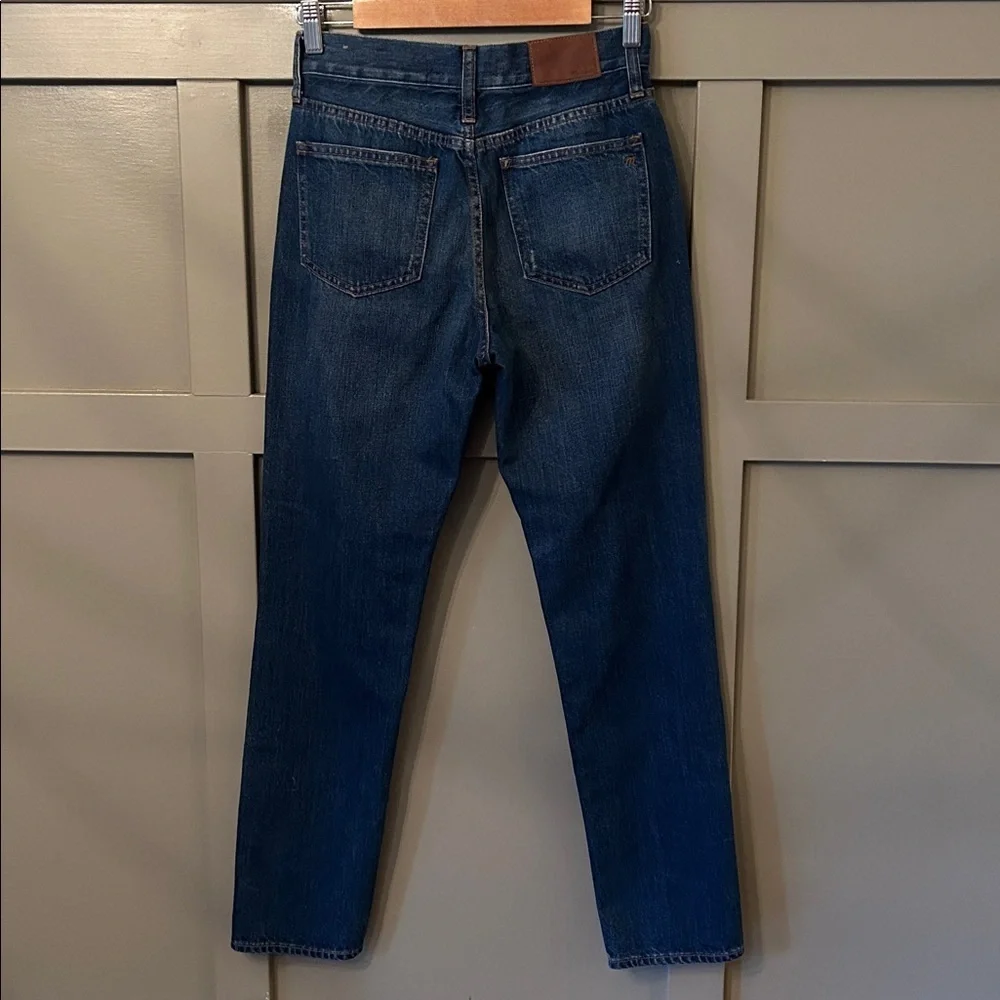 Madewell The Perfect Vintage Jean Johnny Wash Cotton Rigid High Rise Size 25